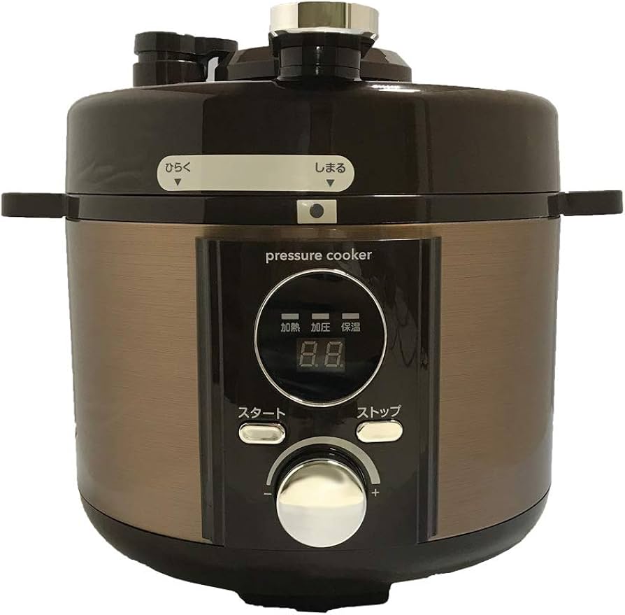 Amazon | LIVCETRA (リブセトラ) 電気圧力鍋 圧力式電気鍋 レシピ付き