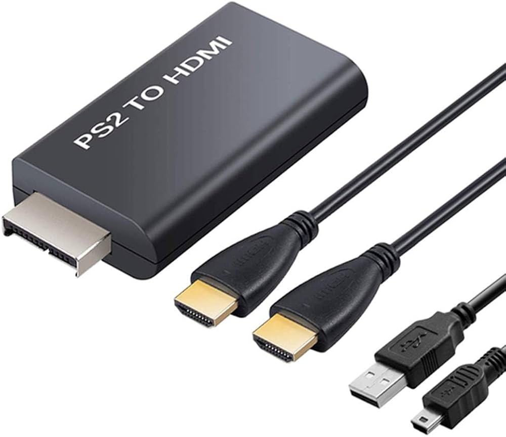 Amazon | RGEEK PS2 to HDMI変換アダプタ-PS2 to HDMI コンバーター