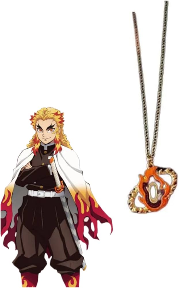 Amazon.co.jp: Linglingba 鬼滅の刃 ネックレス ペンダント アニメ