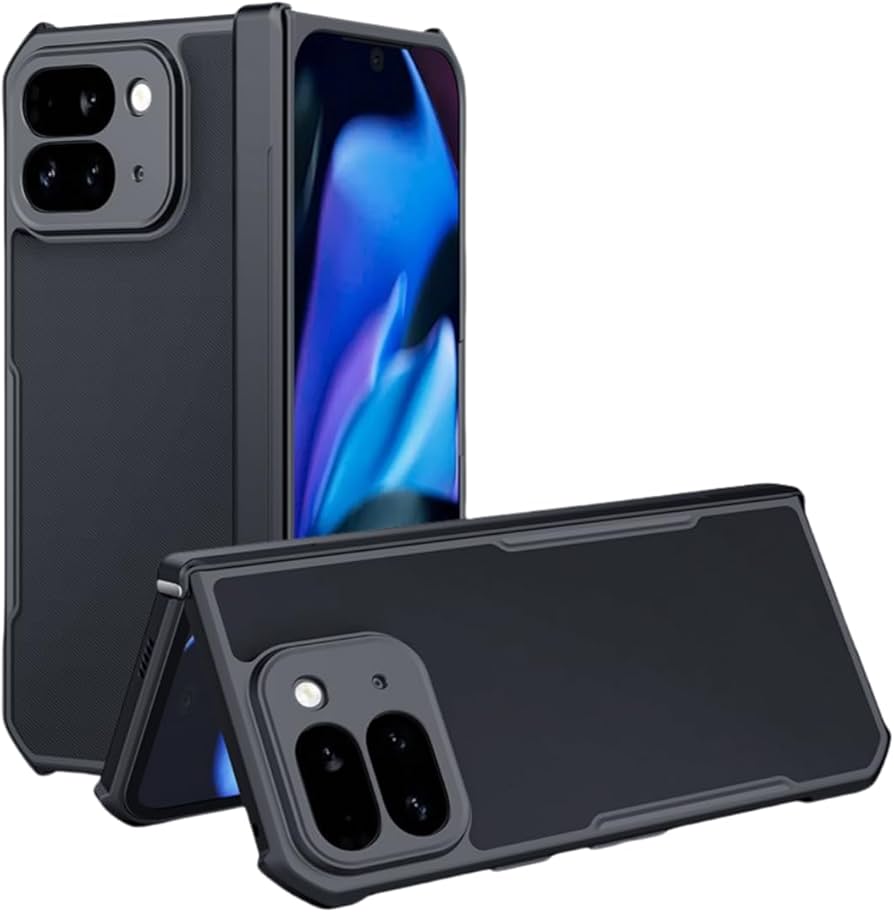 Amazon.co.jp: Google Pixel 9 Pro Foldケース クリア 軽量 薄型 耐