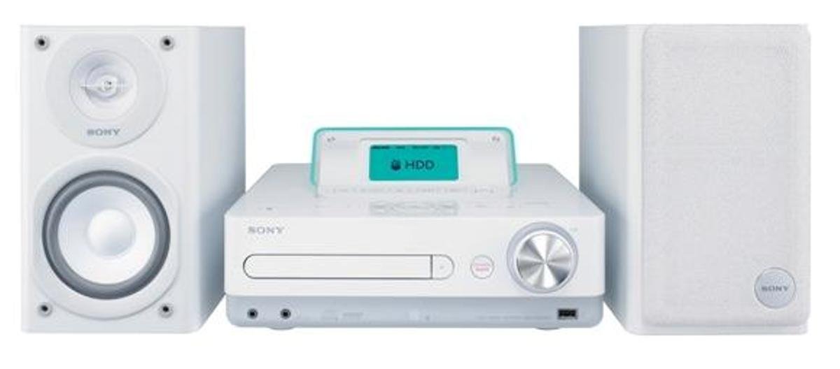 Amazon.co.jp: SONY NETJUKE HDDコンポ HDD160GBHDD CMT-E350HD/W