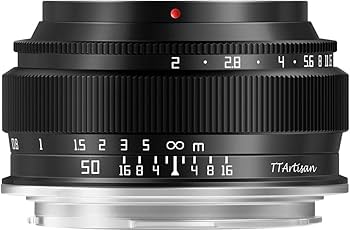 Amazon.co.jp: TTArtisan 50mm F2 Lマウント MF 単焦点レンズ フル