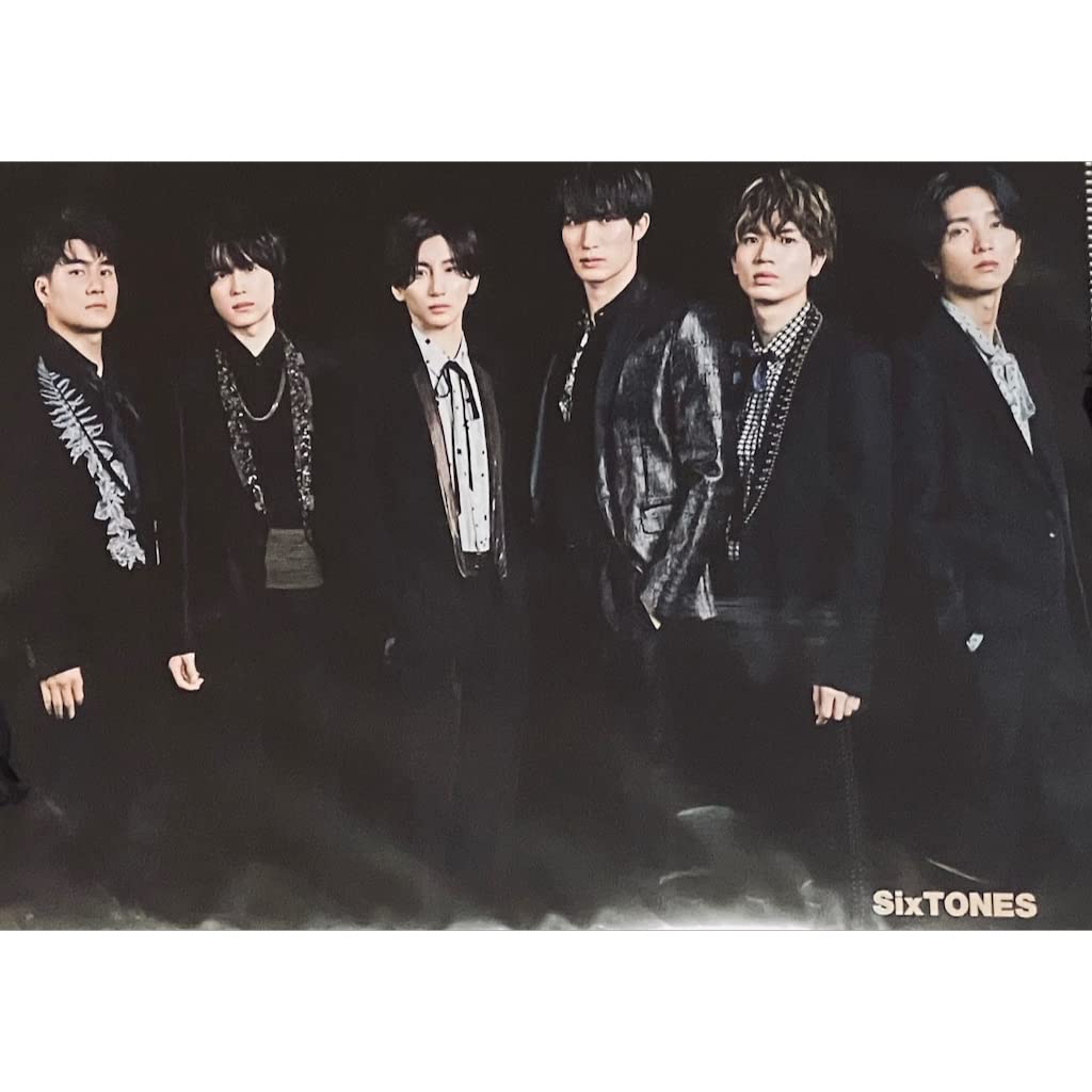 Amazon.co.jp: SixTONES 【 クリアファイル （ 集合 ） 】 「慣声の