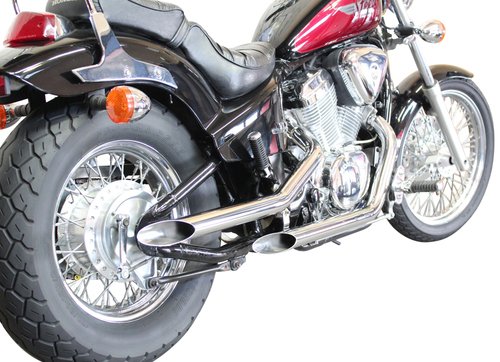 Amazon | U-CP ステンレス スラッシュカットマフラー スティード400