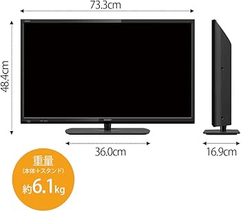 SHARP 32インチ液晶テレビ 2T-C32AE1 ecoearth_243v130199a-e-xxxx-3