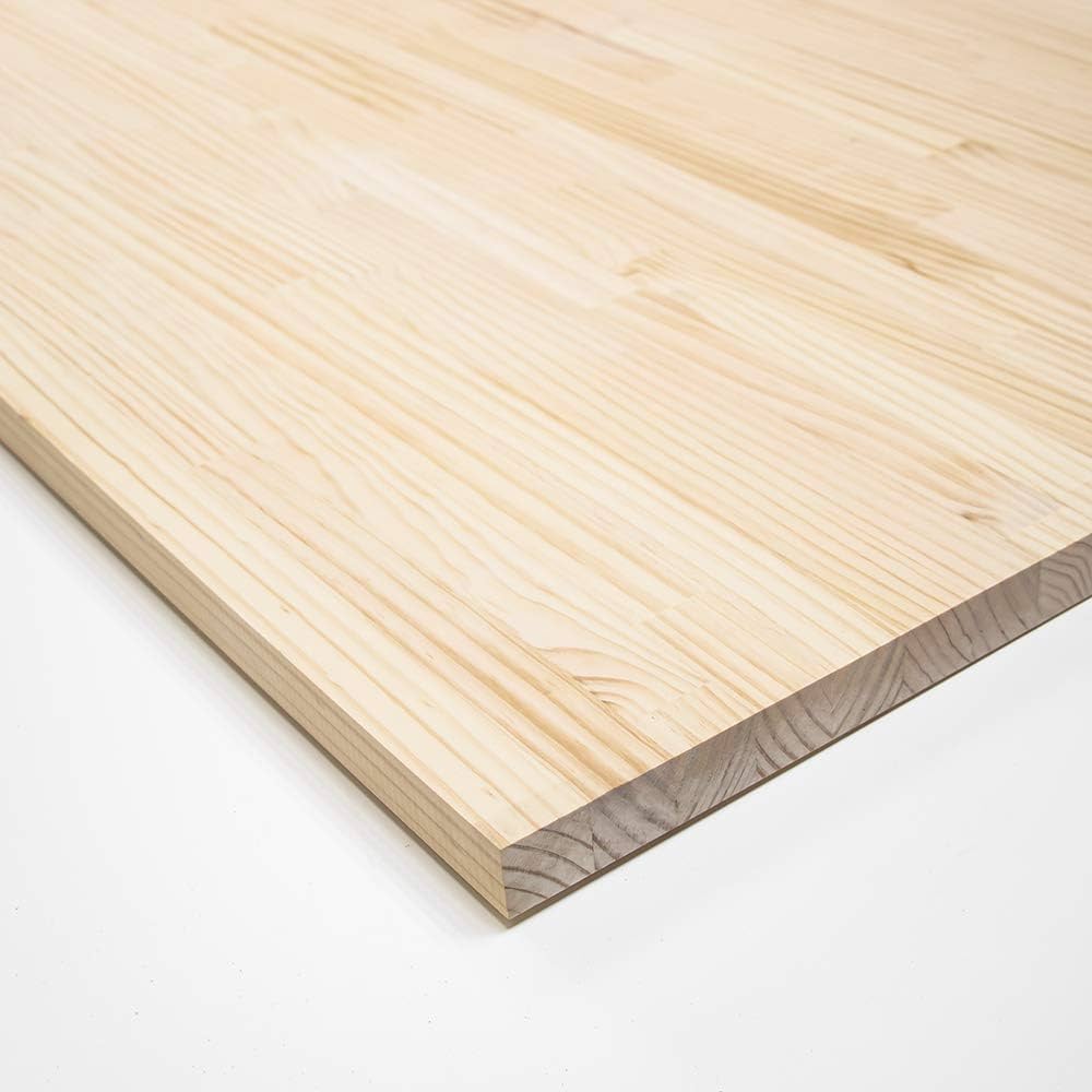 Amazon.co.jp: 川島材木店 パイン集成材テーブル板 1825x915x30mm 3'x6