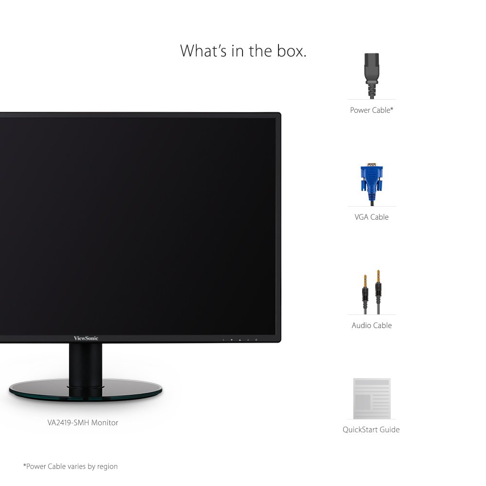 Amazon.co.jp: Viewsonic 24 1920 x 1080 1000:1 LCD Display VA2419