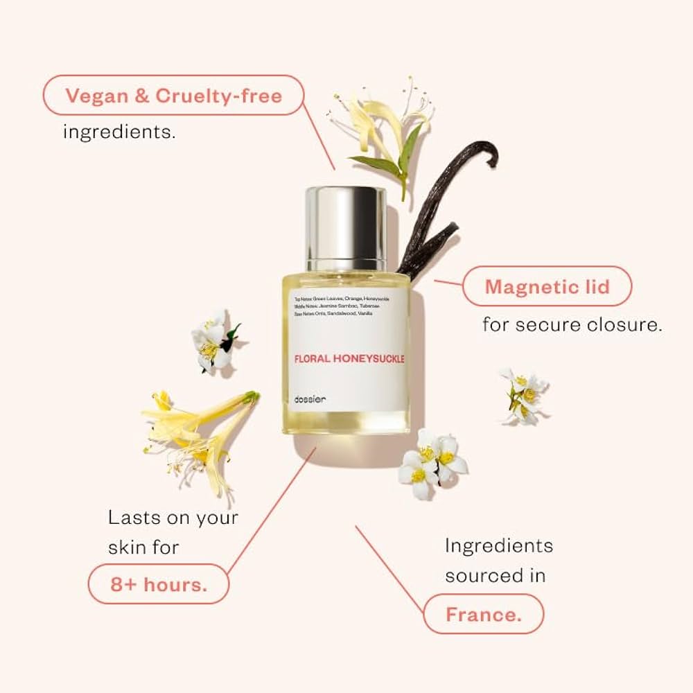 Amazon.com : Dossier - Floral Honeysuckle - Eau de Parfum