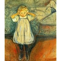 Amazon.co.jp: つの有名な絵画 - 死んだ母親 1900 年エドヴァルド