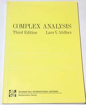 Complex Analysis: L. Ahlfors: 9780070850088: Amazon.com: Books