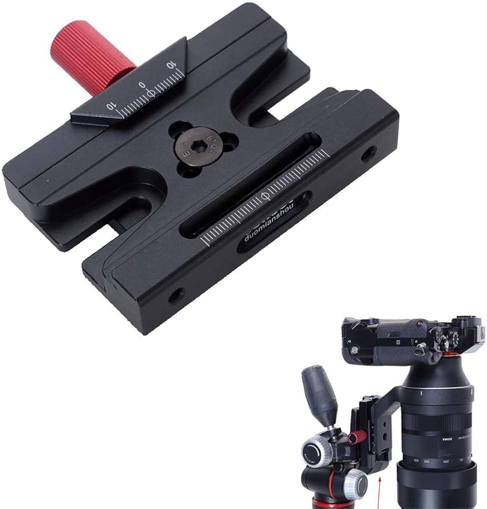 Amazon | クイックリリースプレートコンバーター変換用三脚ヘッド