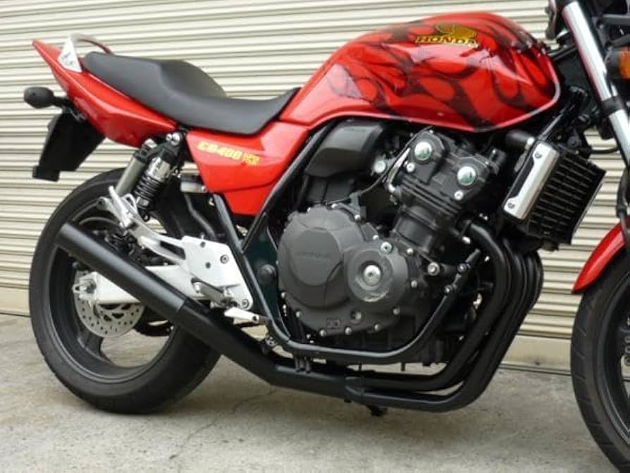 Amazon | PRETTY RACING製 CB400SF REVO NC42 ショート管 70π マフラー
