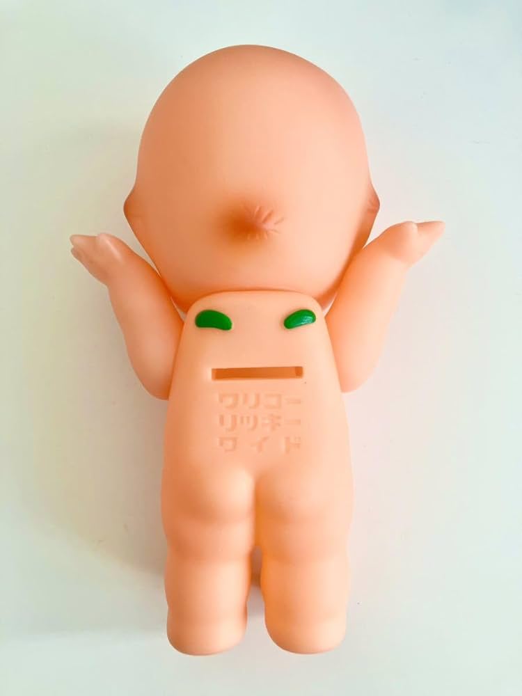 Amazon.co.jp: キューピー ソフビ 人形 貯金箱 ワリコー リッキー