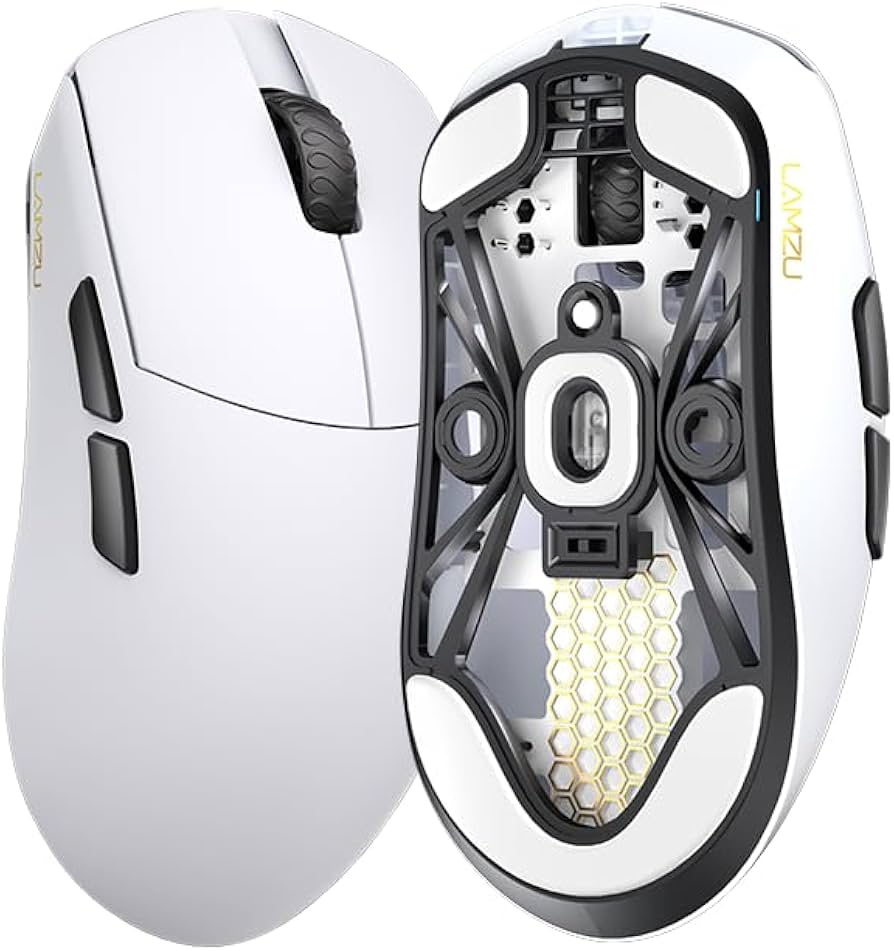 Amazon.co.jp: Lamzu Maya ゲーミングマウス White 軽量45g 26000DPI