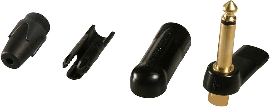 Amazon.com: Geniune Neutrik NP2RX-B Mono TS Right Angle 1/4 6.35