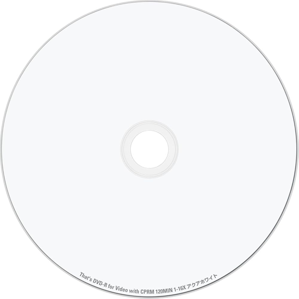 Amazon.co.jp: 太陽誘電製 That's DVD-Rビデオ用 CPRM対応16倍速120分