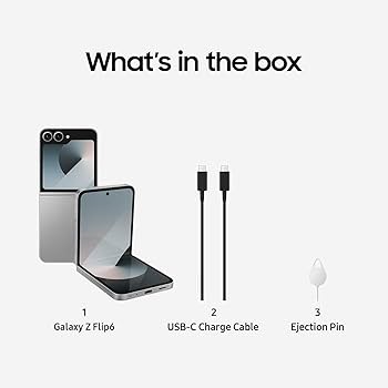 Amazon.com: Samsung Galaxy Z Flip6, 256GB Unlocked Android