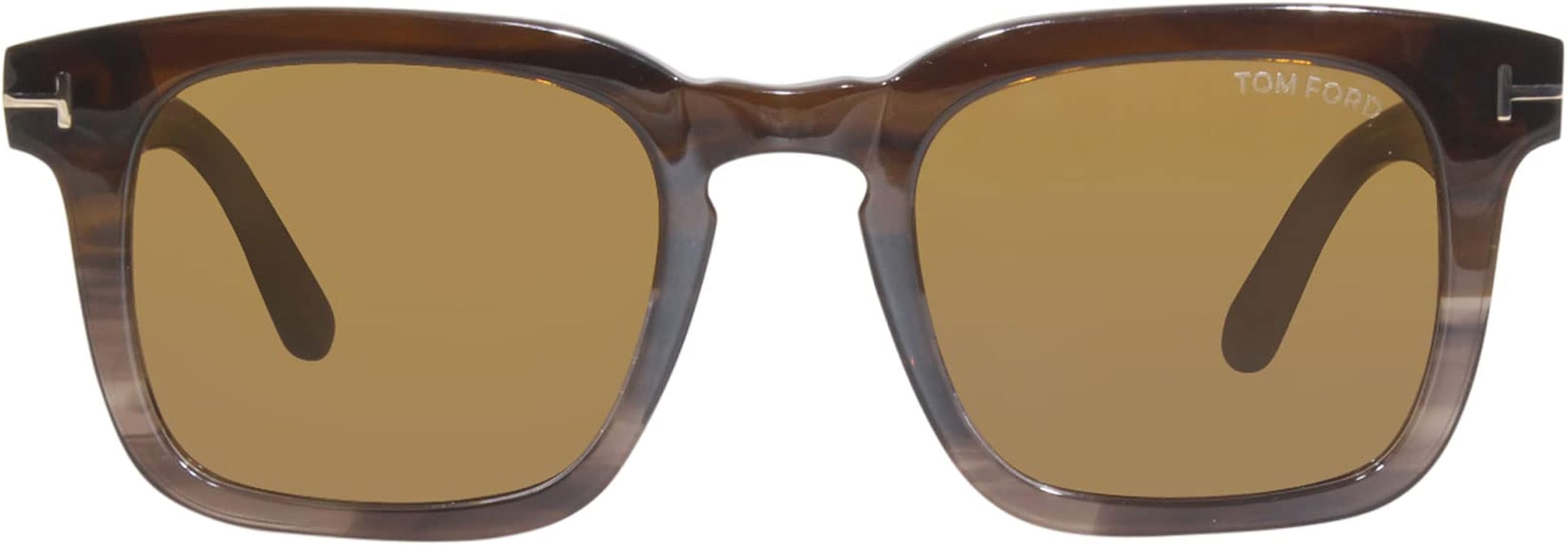 Amazon.com: Sunglasses Tom Ford FT 0751 55E Dark Brown Fade To