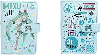 Amazon.co.jp: HIIP 初音ミク MIKU 手帳 マグネットボタン 日記帳 PU