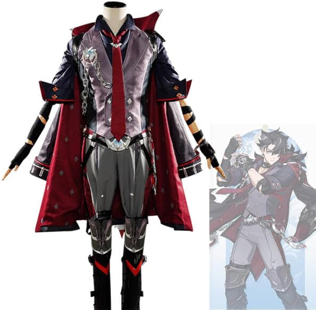 Amazon.co.jp: [ETER] 原神 リオセスリ コスプレ衣装 風 （ウィッグ