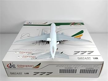 Amazon.com: ACE HOBBY JC Wings Ethiopian Cargo for Boeing B777F ET