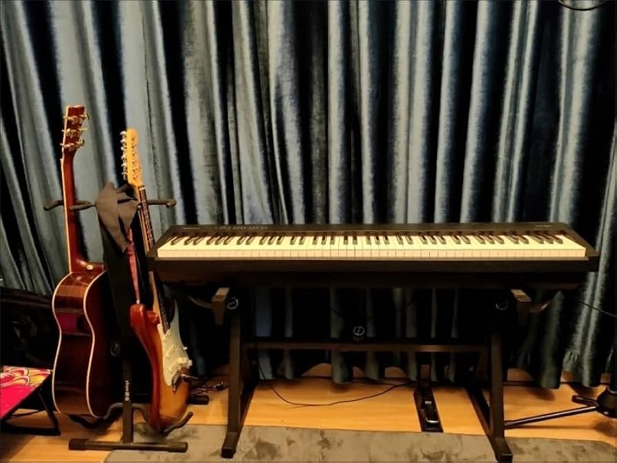 Amazon.co.jp: キーボードスタンド電子キーボード台高さ調整可能 幅