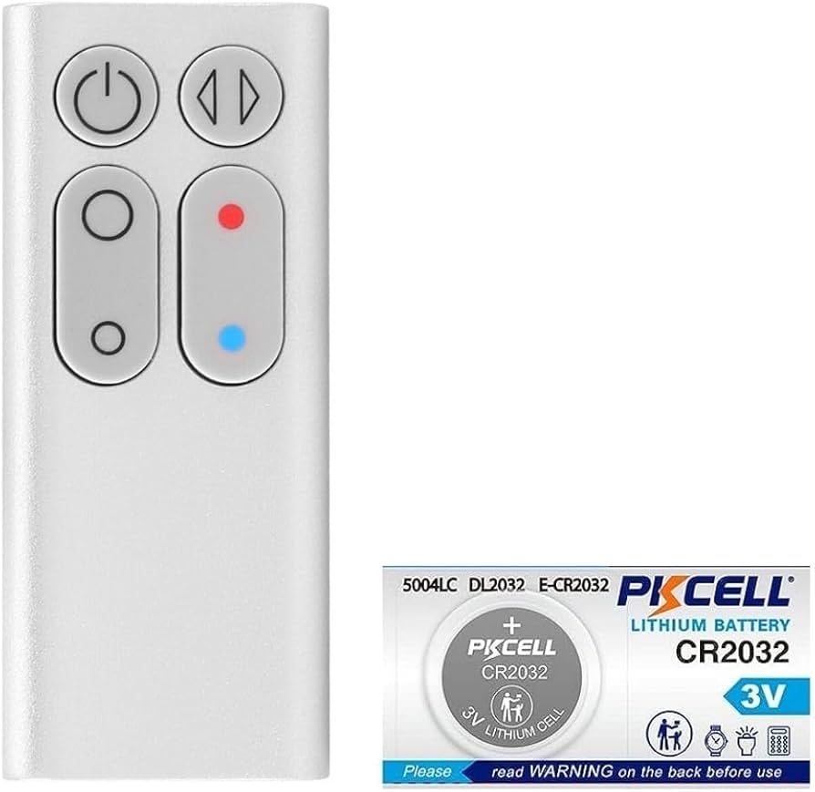 Amazon.co.jp: 【電池付属】ダイソン AM04 AM05 リモコン 銀 設定不要