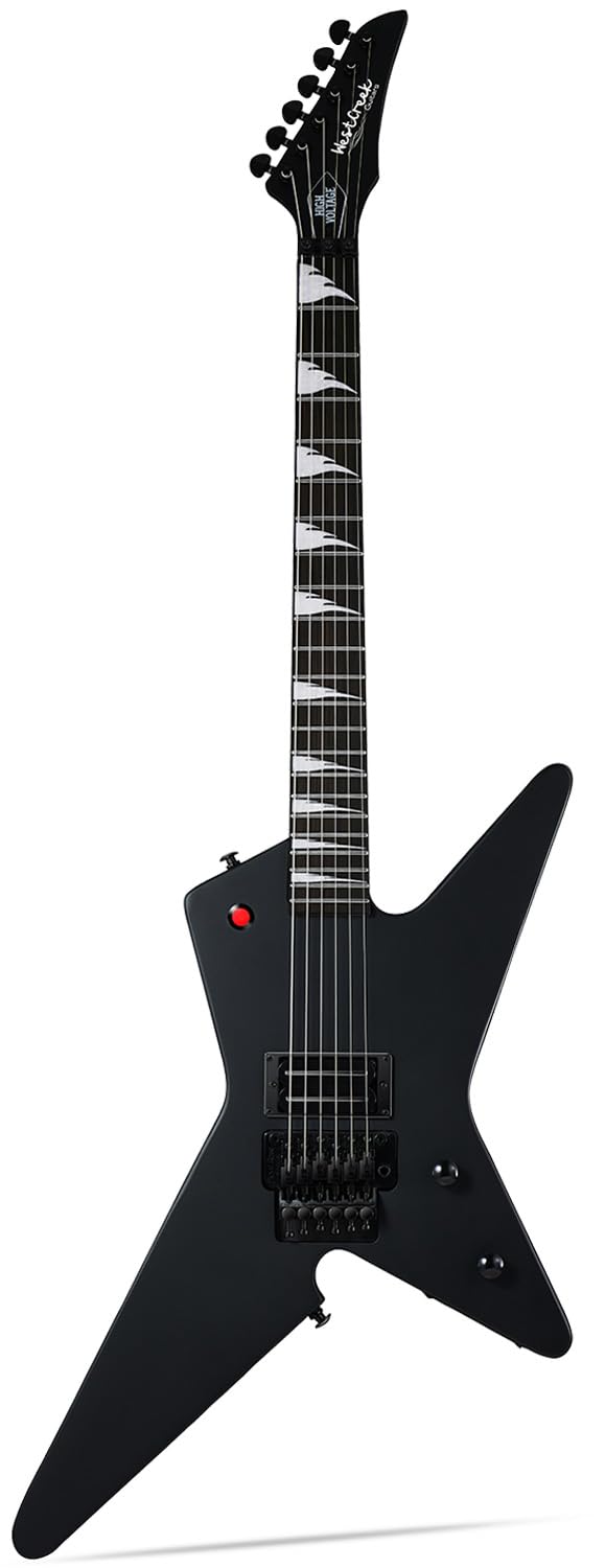 Amazon.com: WestCreek HVFR Solid Body Electric Guitar, Heavy Metal