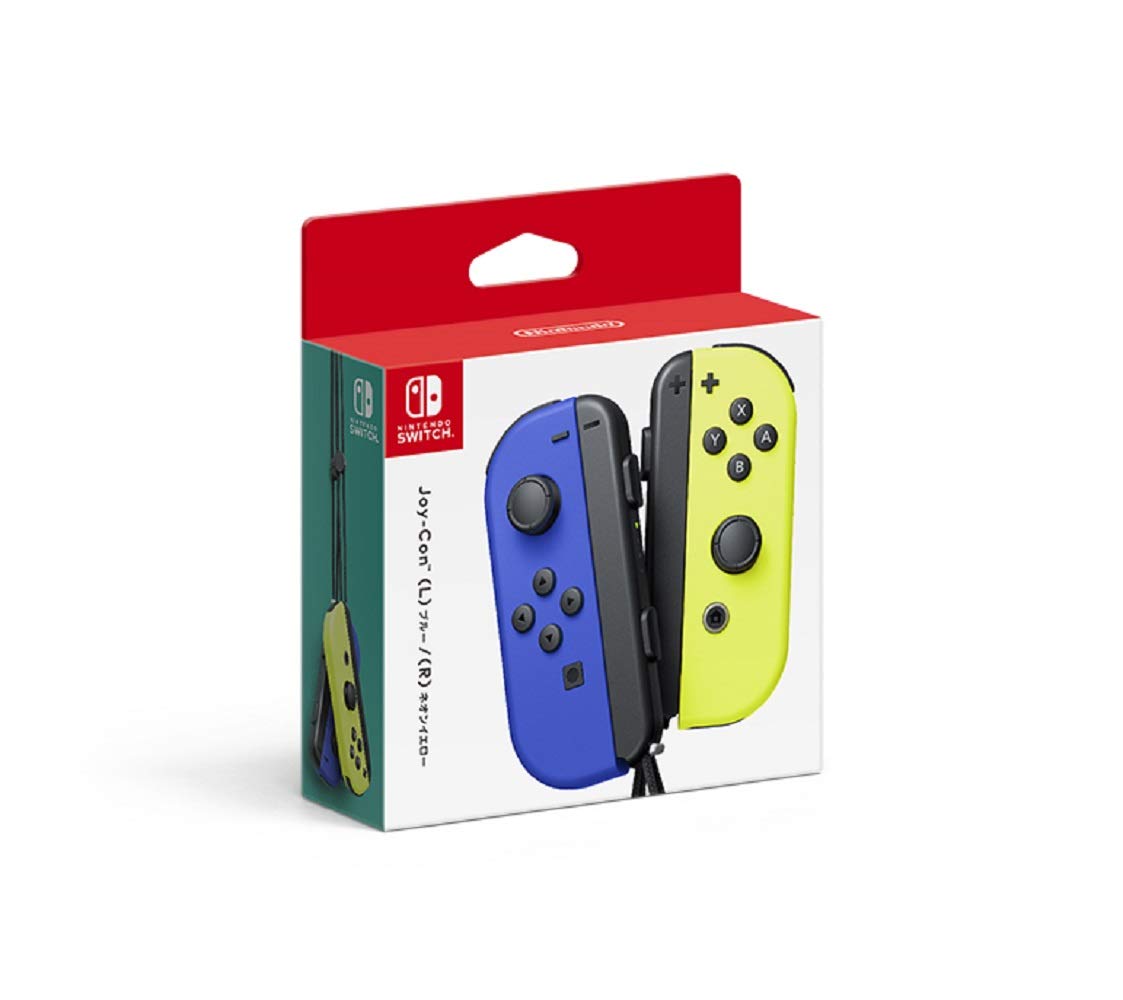 Amazon.co.jp: 【任天堂純正品】Joy-Con(L) ブルー/(R) ネオンイエロー