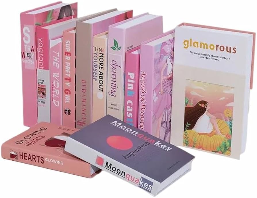 Amazon.co.jp: 12冊セット インテリア 本 ディスプレイブック 本 飾り