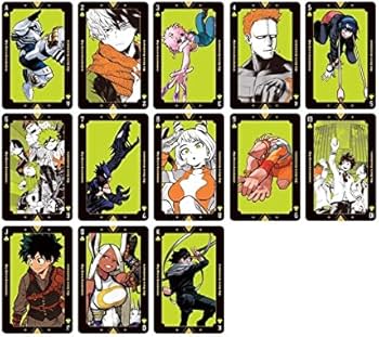 Amazon.co.jp: ヒーローアカデミア展 原画展 グッズ 箔押しトランプ