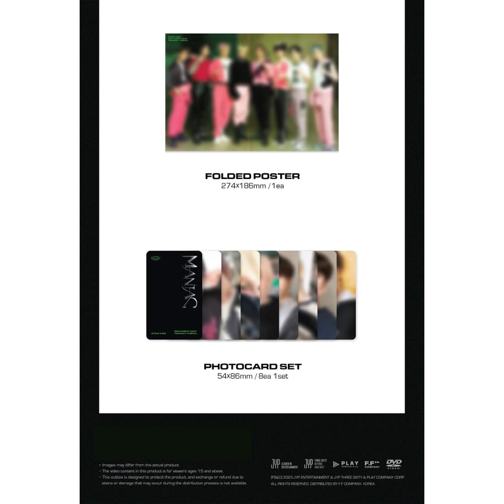 Amazon.com: Stray Kids 2nd World Tour MANIAC in Seoul Contents+
