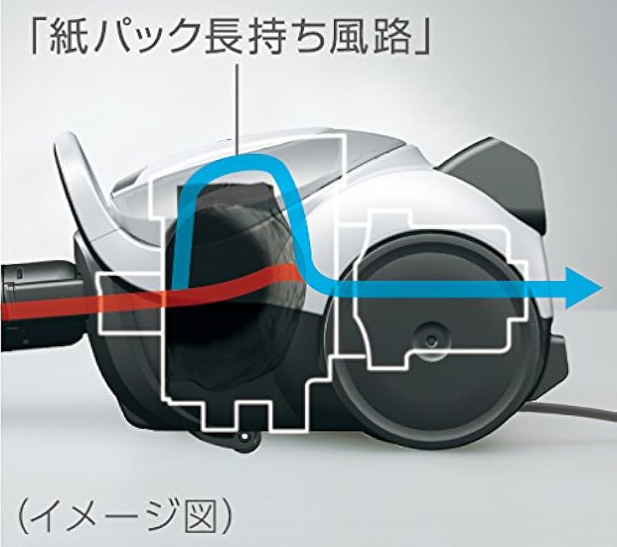 Amazon | 三菱電機(MITSUBISHI ELECTRIC) 紙パック掃除機 Be-K (ビケイ