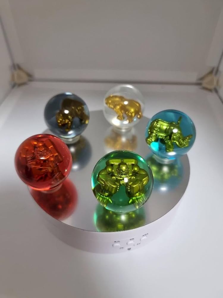 Amazon.co.jp: 百獣戦隊ガオレンジャー パワーアニマル 5個 宝珠セット