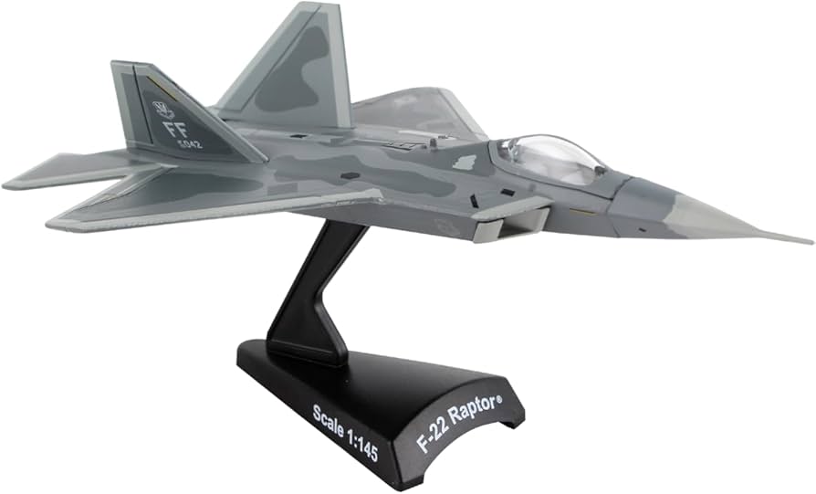 Amazon.co.jp: POSTAGE STAMP 1/145 F-22 ラプター アメリカ空軍 完成