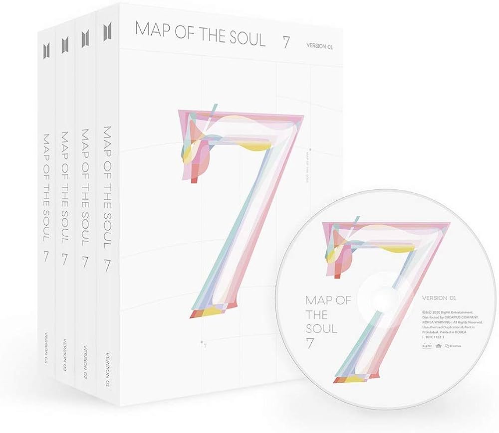 Amazon.co.jp: 防弾少年団 - MAP OF THE SOUL : 7 [1+2+3+4 ver. SET