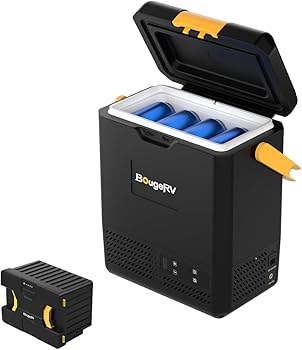 Amazon.co.jp: 【防災認定】【急速冷凍＆173Whバッテリー付属】BougeRV