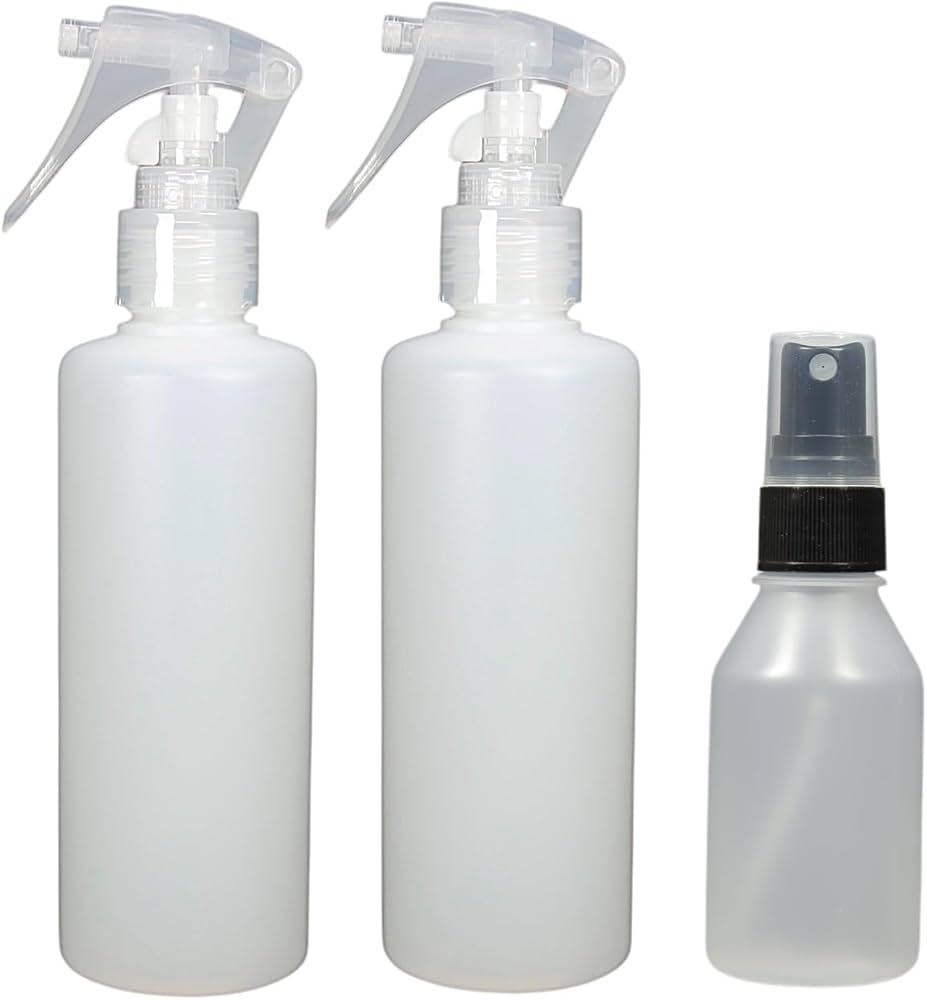 Amazon.co.jp: スプレーボトル容器 200ml （日本製）/ PE製 ミニ