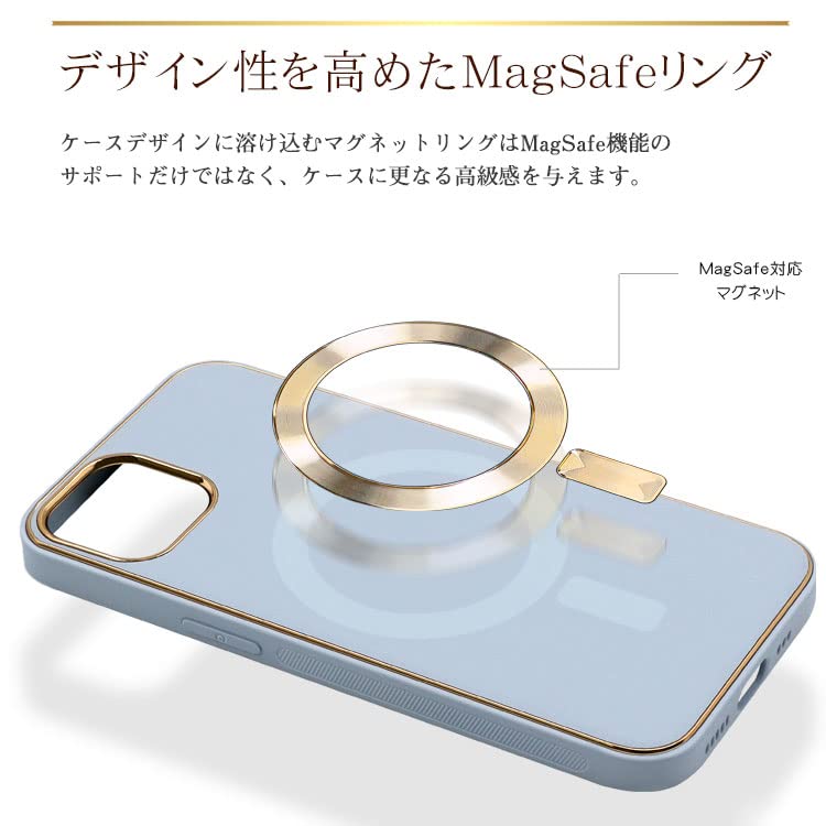 Amazon.co.jp: ZENIX DESIGN TECH iPhone12 Pro Max 用 ケース Magsage