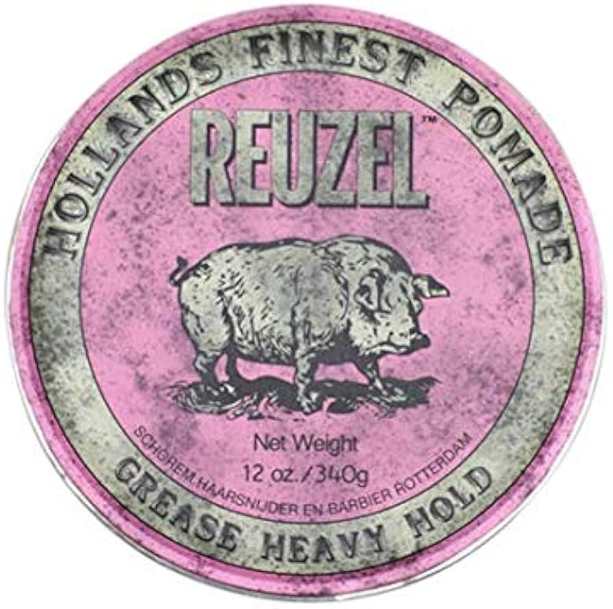 Amazon | ルーゾー(REUZEL) ヘビーホールド ピンク MIDIUM SHINE 340g