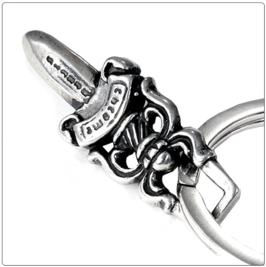 Amazon | [クロムハーツ] キーリング スプリット #5ダガー | Chrome