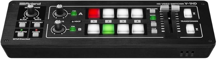 Amazon.com: Roland Professional A/V V-1HD HD Video Switcher