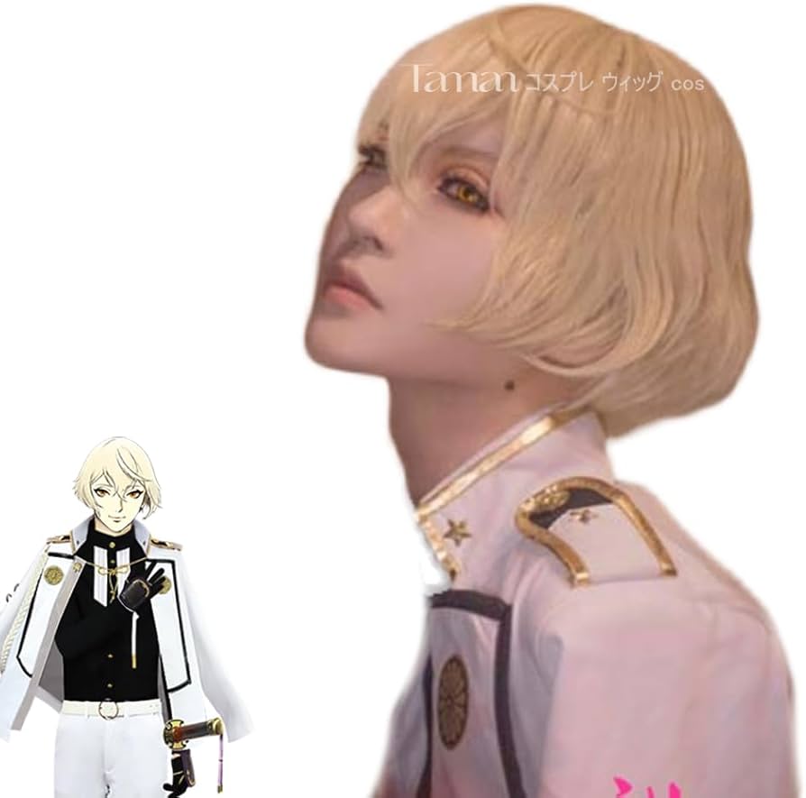 Amazon.co.jp: 耐熱コスプレウィッグ 太刀 髭切（ひげきり） 刀剣乱舞