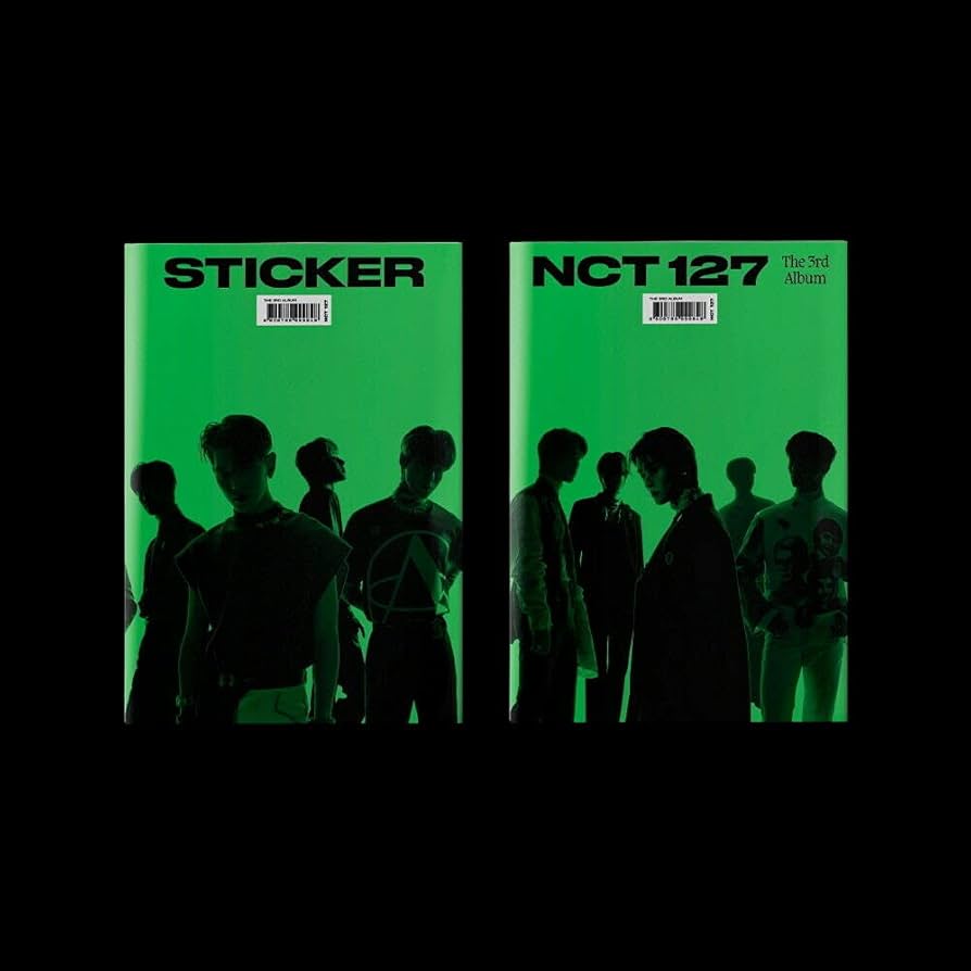 Amazon.com: NCT 127 - Sticker (Sticky Cover incl. CD, Photobook
