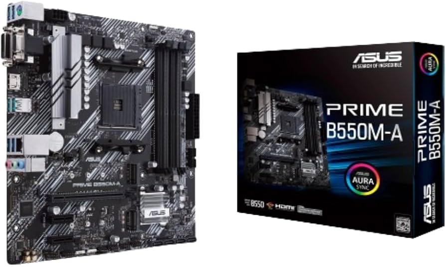 Amazon.com: ASUS Prime B550M-A WiFi II AMD Micro ATX Motherboard
