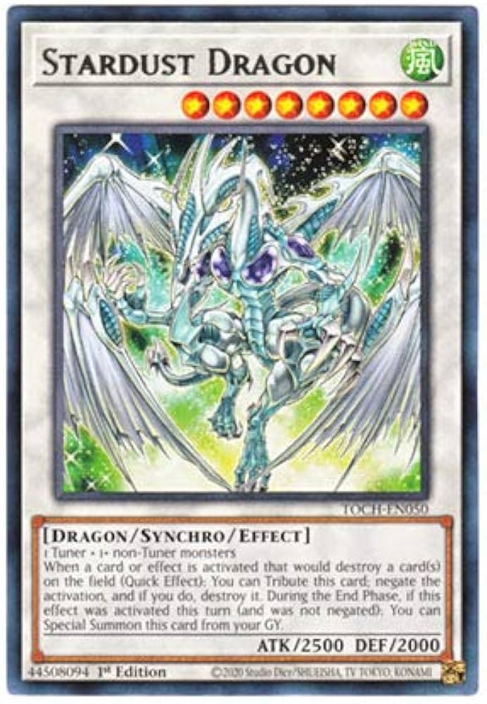 Amazon.co.jp: 遊戯王 英語版 TOCH-EN050 Stardust Dragon