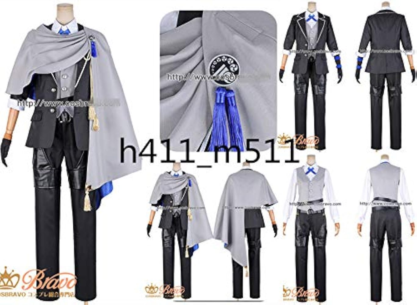 Amazon.co.jp: 実物撮影 豪華修正版刀剣乱舞 山姥切長義 コスプレ衣装