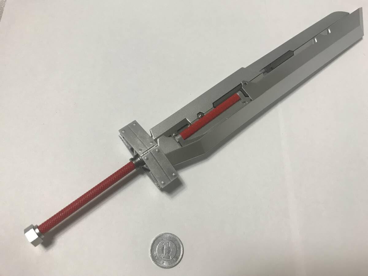 Amazon.co.jp: 1/6 FF7 アドベントチルドレン クラウド 合体剣×2のみ