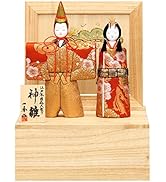 Amazon | 雛人形 木目込 10人飾り 十人飾り 一秀 かわいい コンパクト
