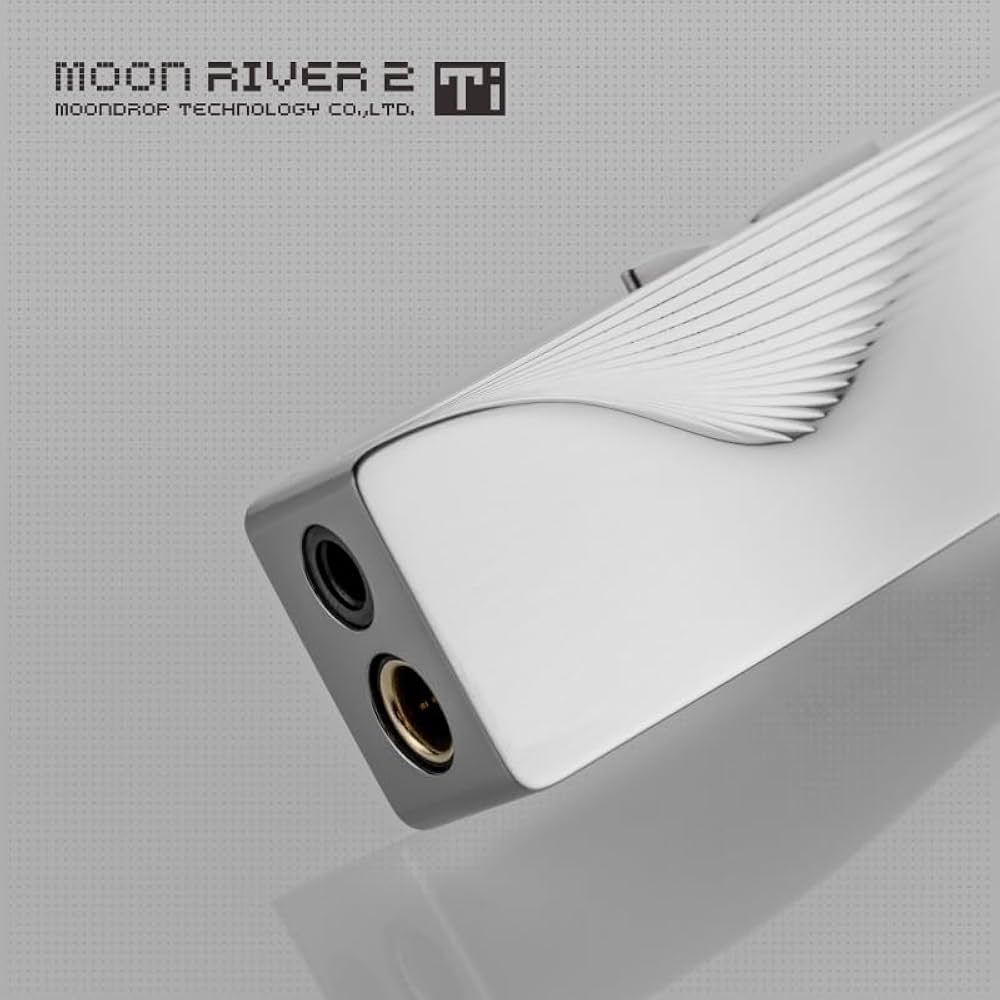 Amazon.co.jp: MOONDROP Moonriver2 TI ポータブル DAC/AMP 3.5mm